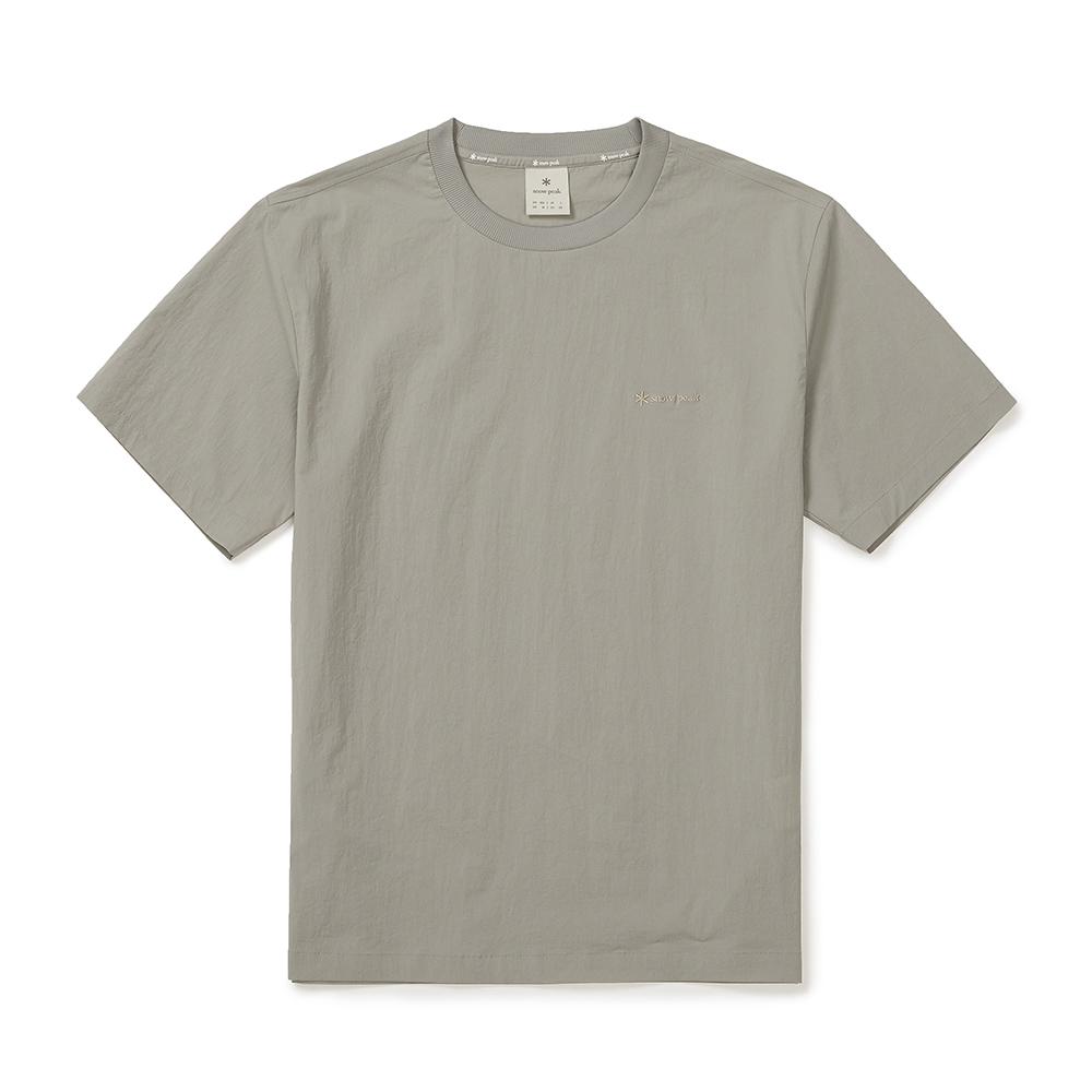 [Snowpeak] Root Basic Short-Sleeve T-shirt Fog Gray (S25MURTS80)