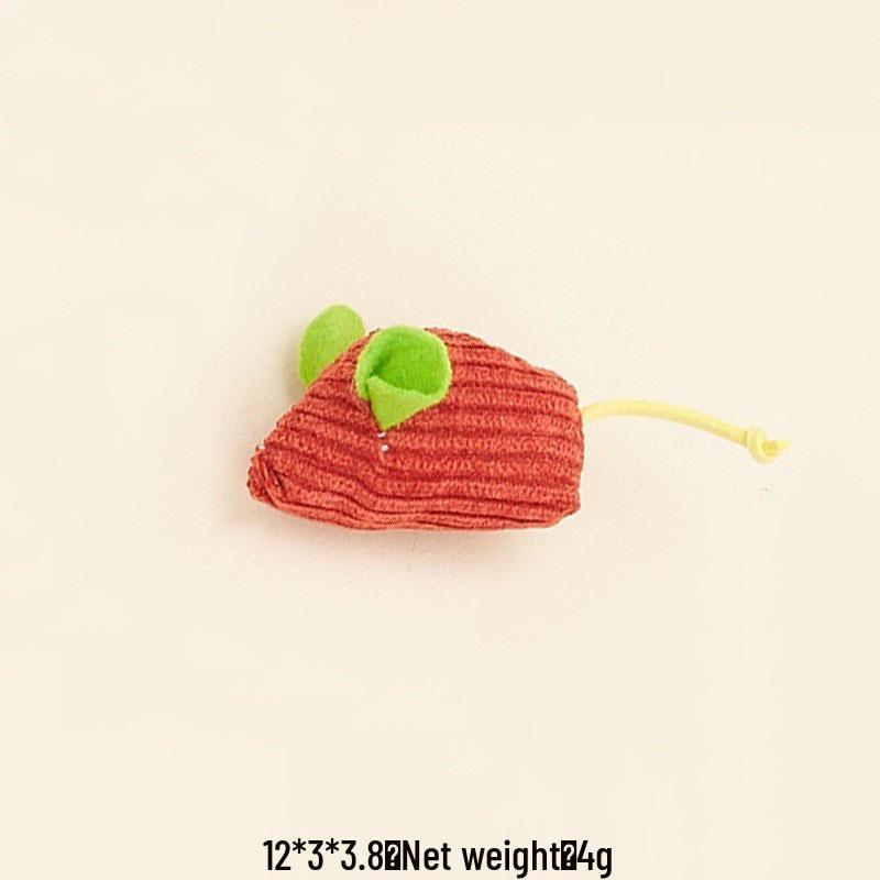 Cat Toy Set: Plush Feather Mouse Molar & Bite-Resistant