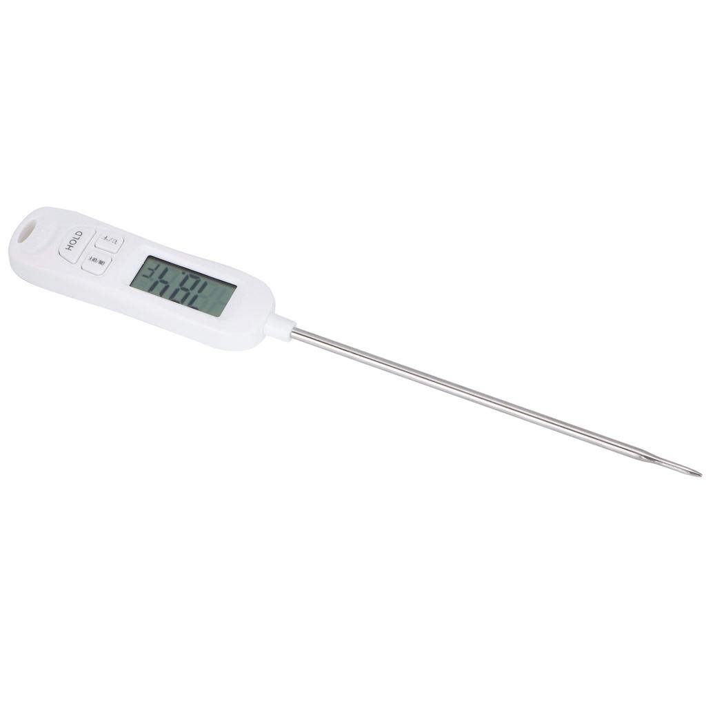 BBQ Matlagning Digital Elektronisk Termometer Rostfritt Stål Lång Sond Köksredskap