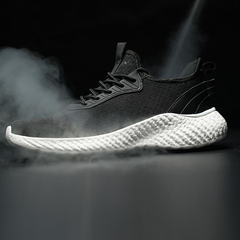 Mode Mesh-Oberfläche Atmungsaktiver Herren-Freizeitschuh Komfortabel Weich Herren Sportschuhe Abriebfest Elastisch Outdoor Lässige Flache Schuhe für Herren Heiß