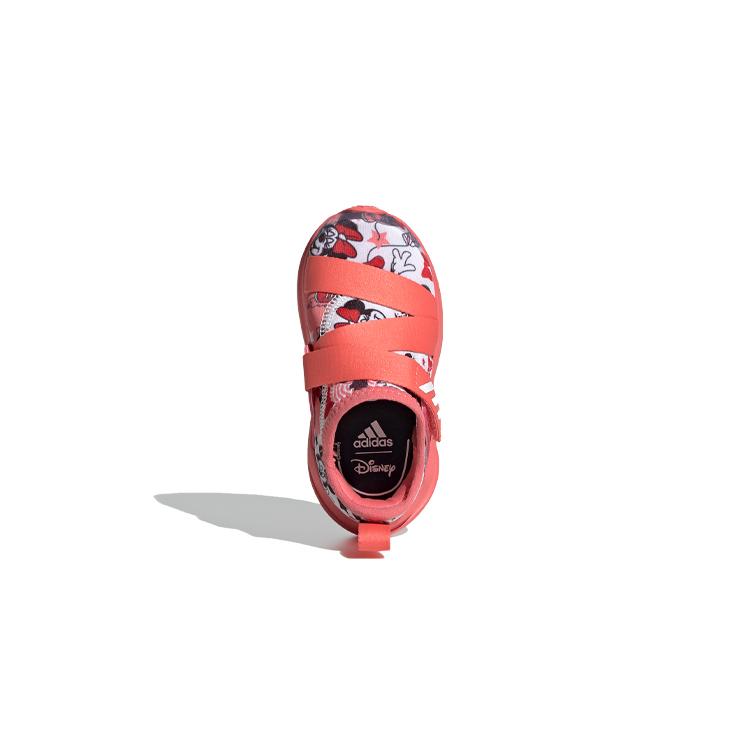 Disney X Adidas Hook and Loop Slip Resistant Slip Resistant Mid Top Toddler Shoes Pink White Black Infant And Toddler FV4260