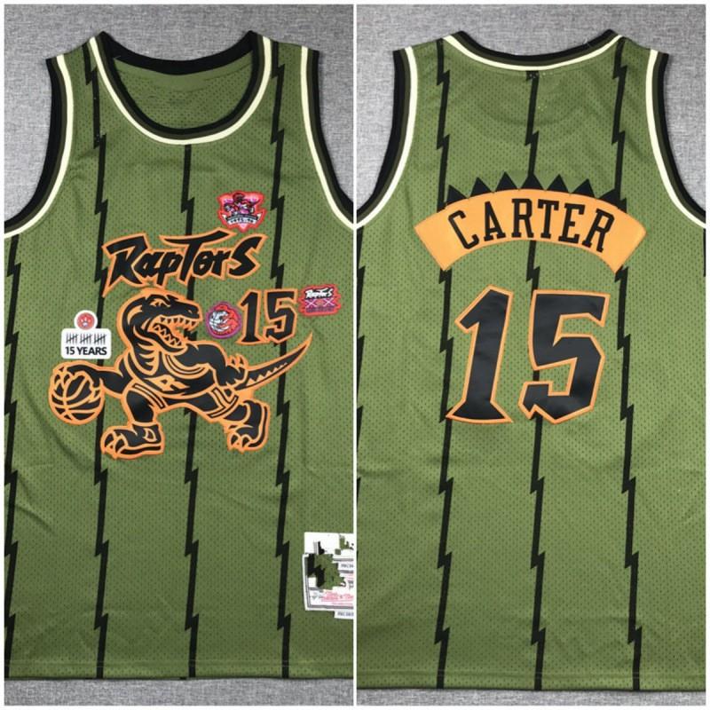 Retro NBA Basketball Trikot Toronto Raptors Vince Carter Tracy McGrady Cleveland Cavaliers Ärmelloses Sportoberteil Herren Damen