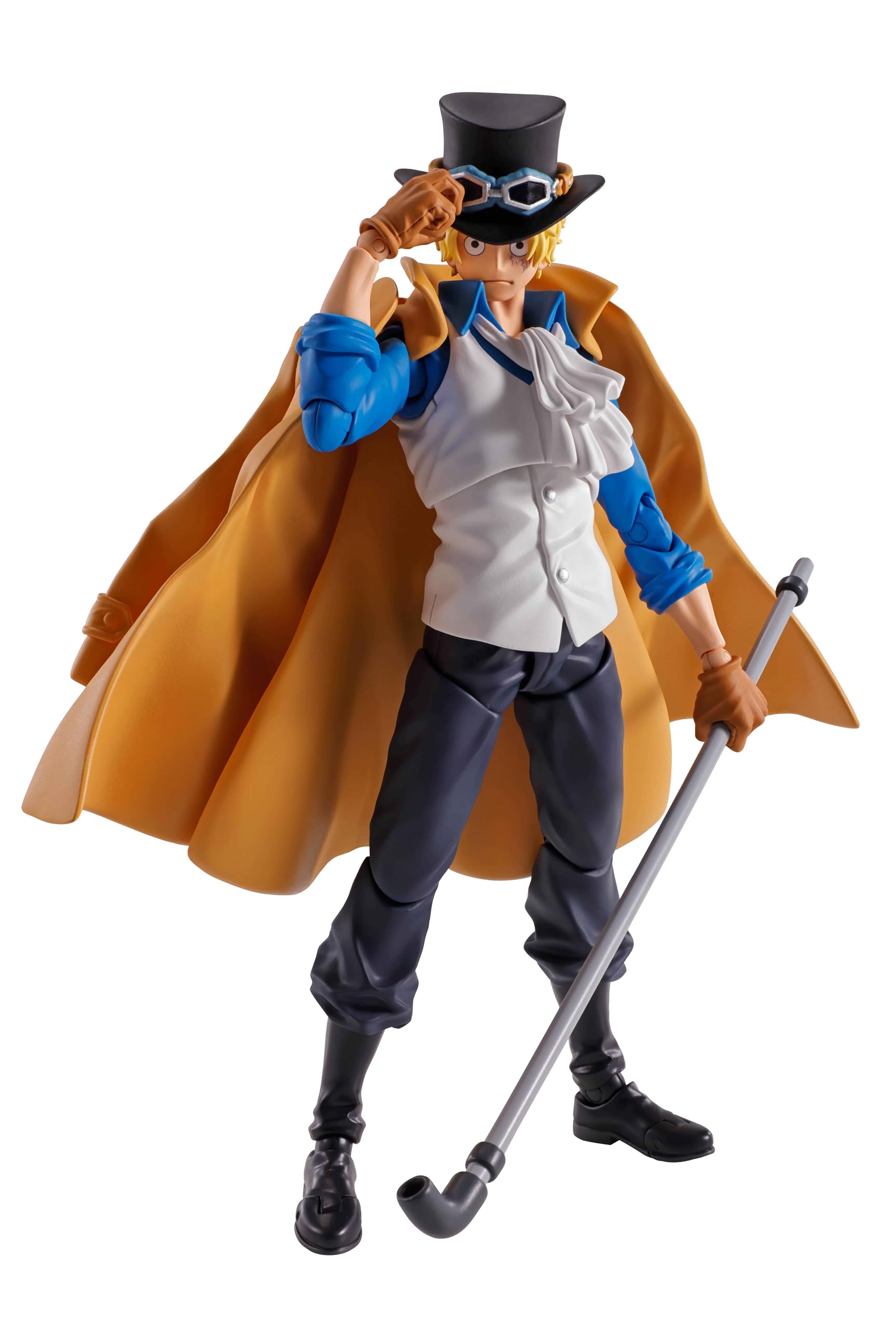

TAMASHII NATIONS S.H.Figuarts ONE PIECE Sabo - Chief of Staff of the Revolutionary Army - Approximately 155mm PVC & ABS Painted Movable Figure