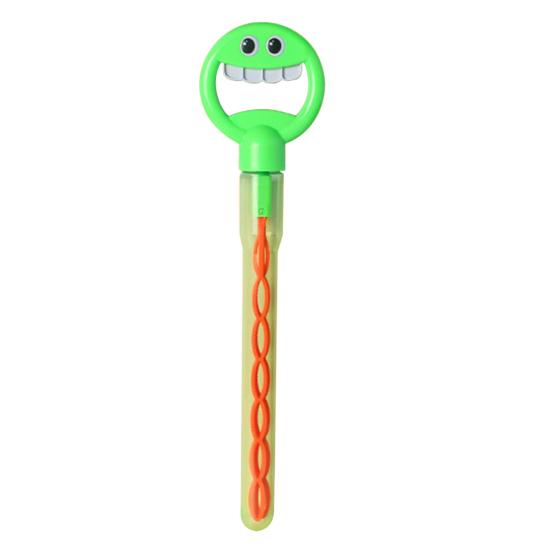 32 Hole Smiling Face Bubble Stick Big Bubble Wands Leak-Proof Bubble Machine Cute Long 5-Claw Bubble Wand for Summer Toy Party Favor