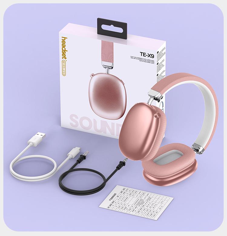 3D Stereo Wireless Gaming Headset: Bluetooth, Mobile-Compatible, Retractable, Multi-Color Options, Head-mounted