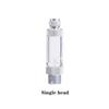 Built-in Check Valve CO2 Bubble Counter Double Head Aluminium Construction CO2 Generator Regulator Easy Installation Single Head