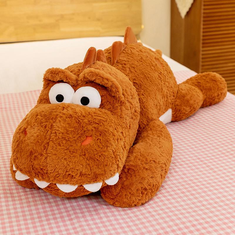 Cute Dragon Doll Pillow Large Dinosaur Plush Toy Doll Children's Companion Ragdoll