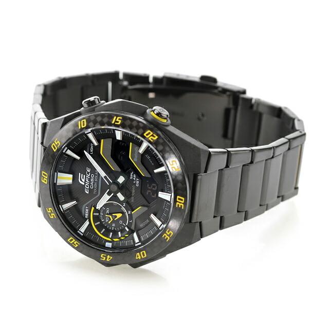 CASIO EDIFICE Solar Windflow Bluetooth Watch ECB-2200RC-1A9 Men's (Overseas), Analog-Digital