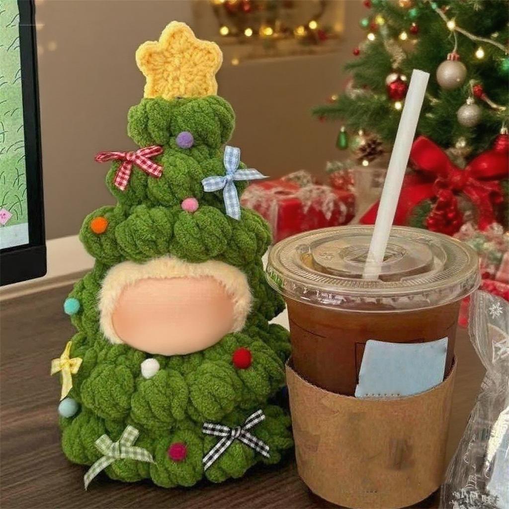 Love Christmas Doll Headset Plush Coat Clothes Doll Clothes Accessories Creative Doll Clothes