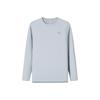 Série Running Cor Sólida Gola Redonda Macia Confortável Versátil Respirável Manga Longa Camiseta Masculina Tops 952545404-1