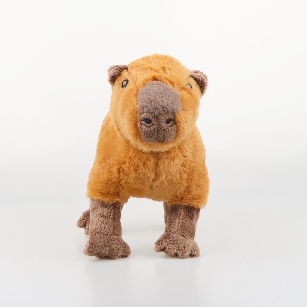 Simulation Capybara: A Plush Toy Made Of Water Dolphins, Mice, Rabbits, Fur, Moles, And Other Animals