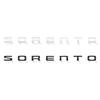3D ABS SORENTO Letter Logo Rear Bumper Tail Trunk Sticker Car Styling For KIA Sorento 2004-2020 2021 Auto Accessories