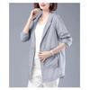 Women's Long Plus Size Hooded UV Resistant Jacket with Pockets