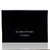3 Colors Eyebrow Powder with Brush Mirror Long Lasting Sweat-proof Cosmetic