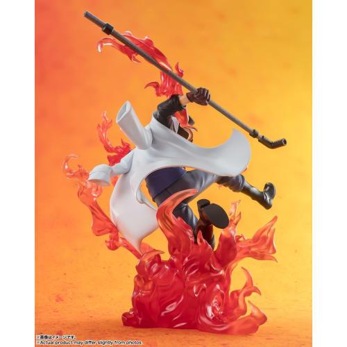 TAMASHII NATIONS Figuarts ZERO ONE PIECE Super Fierce Battle Sabo - Fire Fist Checkmate Rook - Approx. 190mm PVC & ABS Painted Complete Figure