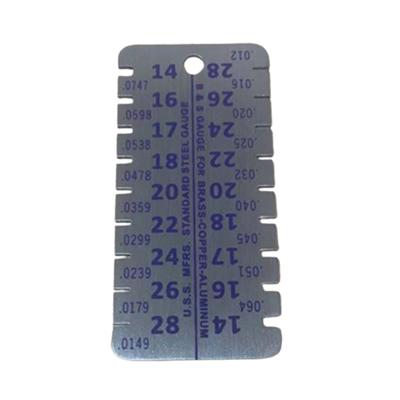 Stainless Steel Double Sided Thickness Measuring Tool Thickness Caliper Fit for Aluminum Sheets Perfect for Home Use