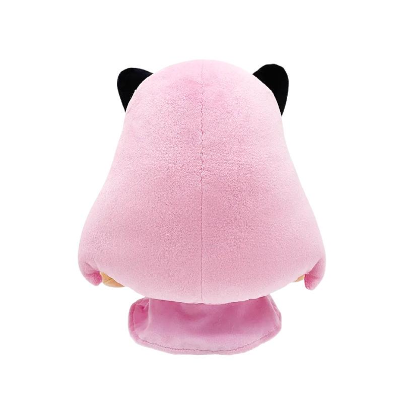 24Cm Lola Princess Plush Toy Pink Hair With Black Ears Anime Style Soft Stuffed Doll For Children Birthday Gift Decor