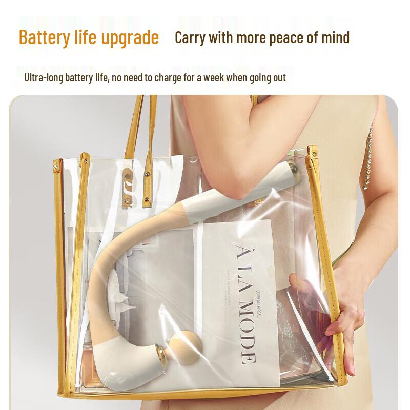 Hezheng Portable Percussion Massager with Curved Head