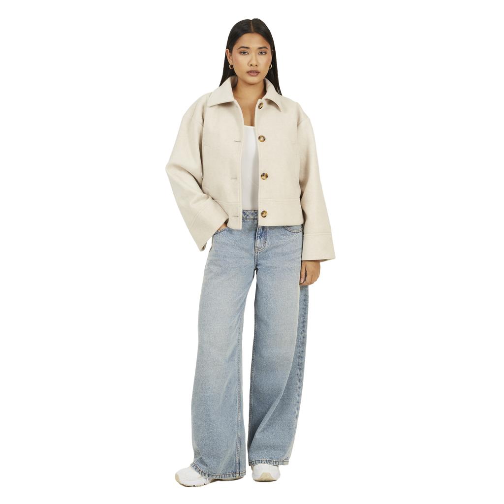 Brave Soul Womens/Ladies Bonded Jacket