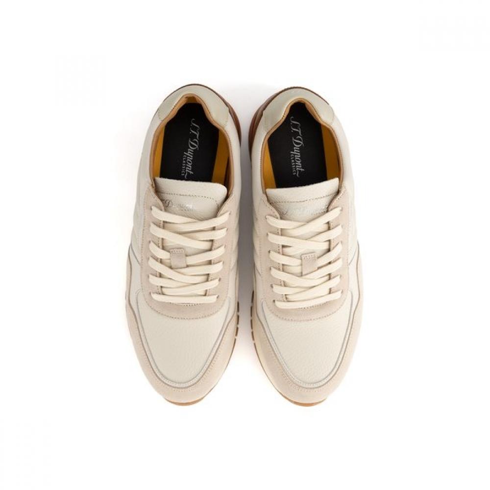 S.t. Dupont Athletic Suede Combi Sneakers Pe5fmc1at549pbe