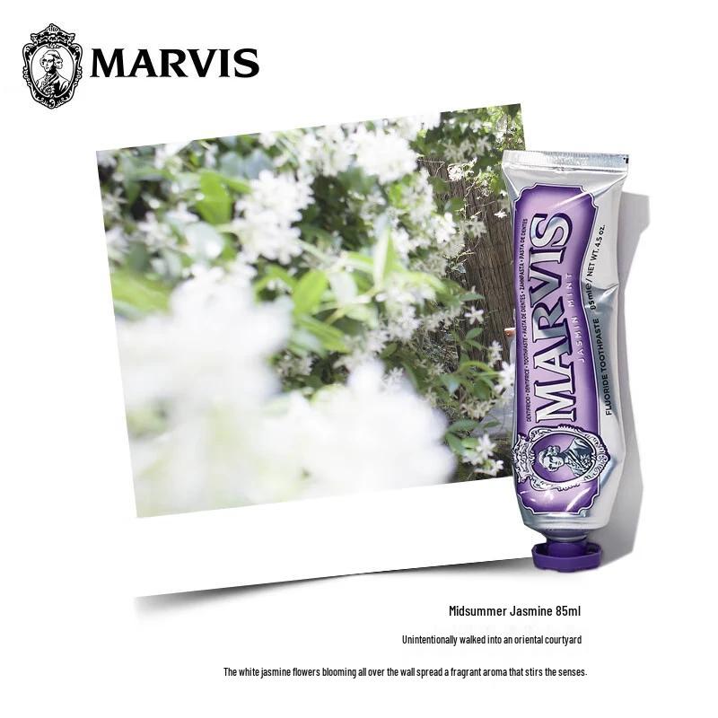 Marvis Jasmine Mint Toothpaste 85ml Twin Pack