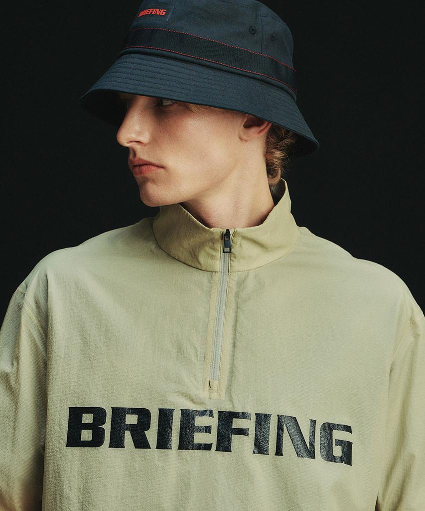 Briefing Golf Men'S Half-Zip Piste_Sage Green