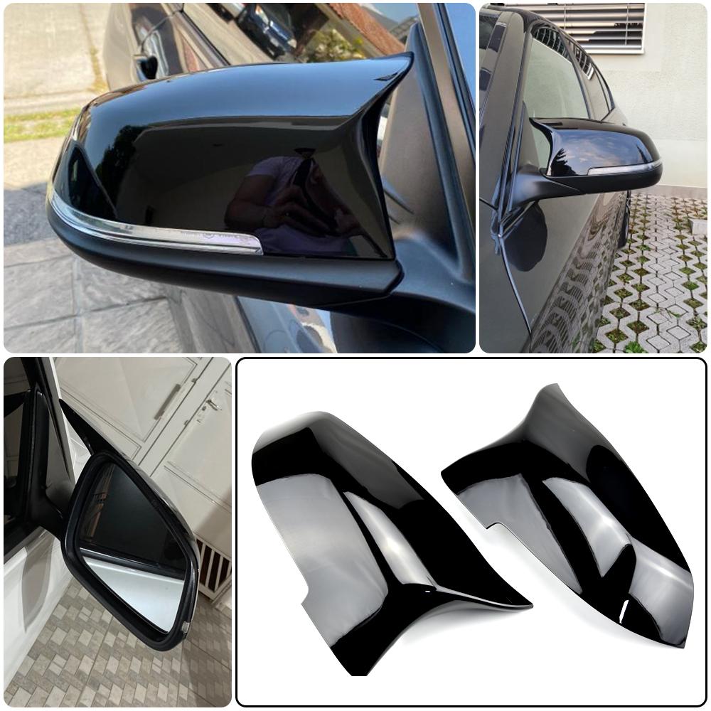 Fit For BMW 5 series sedan F10 F11 F18 2014-2017 Rearview Mirror Cover Wing Side Mirror Cap Car Tuning Accessories