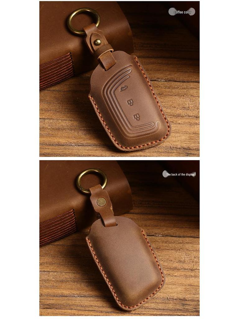 Key Case for New Baojun RS3, RM5, RC6, RS5, RC, KiWi EV, E300, RS7 - Protective Shell and Buckle
