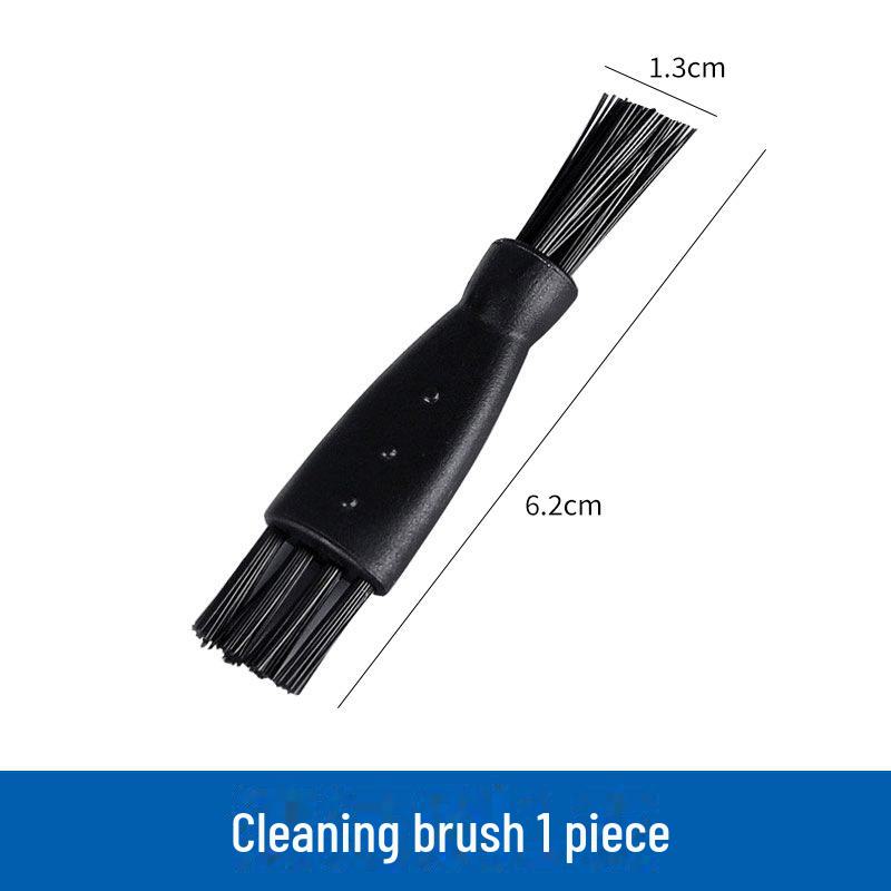 Čisticí kartáček s dvojitou hlavou na holicí strojek a zastřihovač - Nástroj pro odstraňování prachu pro malé spotřebiče