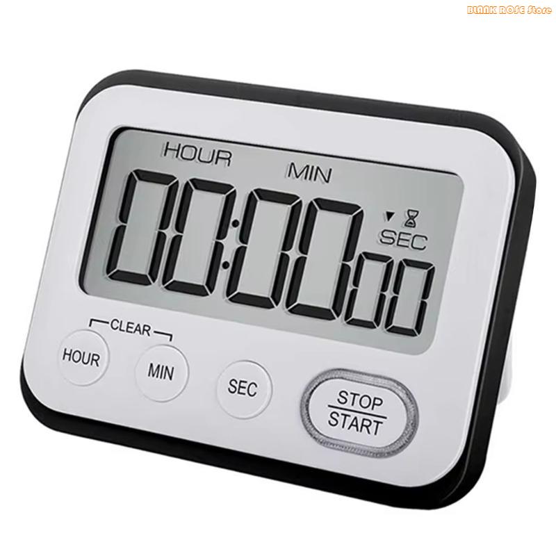 K1AE Count Up/Down Timer for Teacher Classroom Kid Home Table Timer Stopwatch Cooking Timer Kitchen Digital Timer