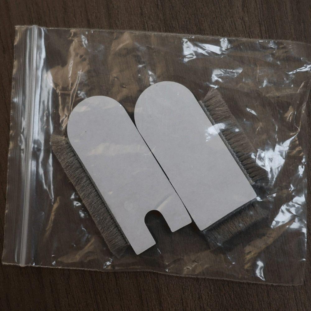 Push-pull EVA+PP Sealing Strip Self-adhesive Windproof Window Buffer Block Up and Down Track Sealing Brush Strip Window Hardware