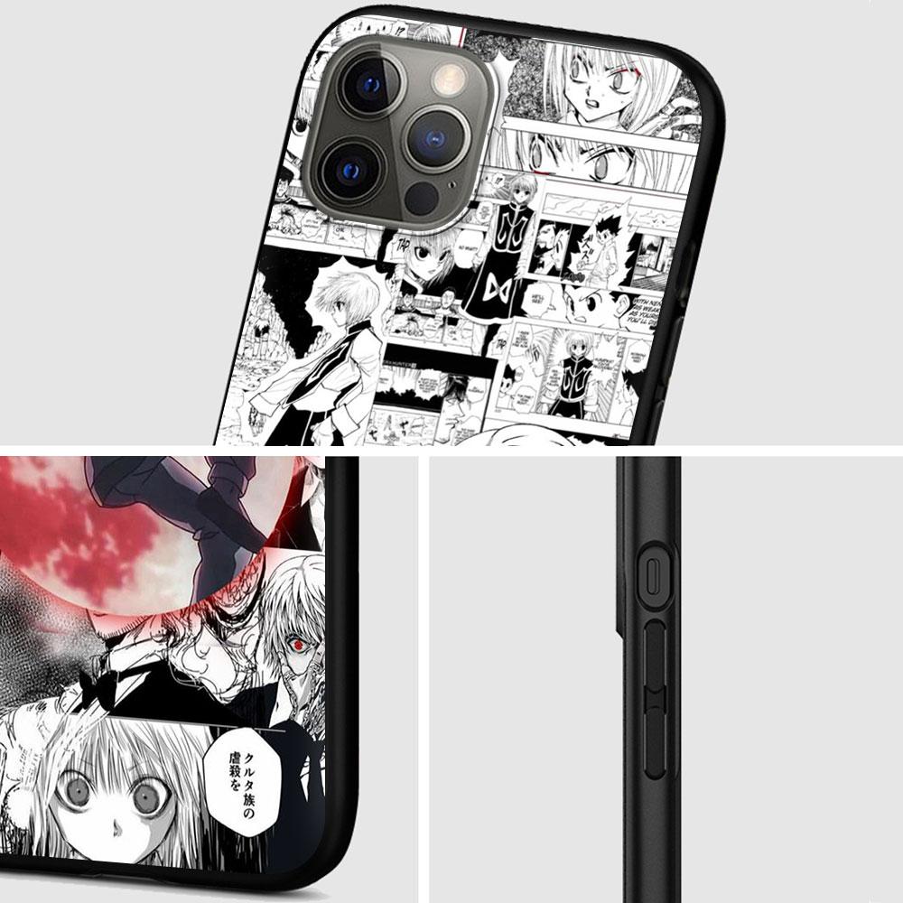 Case For Apple Iphone 11 13 12 Mini 14 Pro Max Xr 7 8 +Se 2020 Xs 6 6s Plus 5 5s Silicone Phone Cover Anime Hunter X Hunters