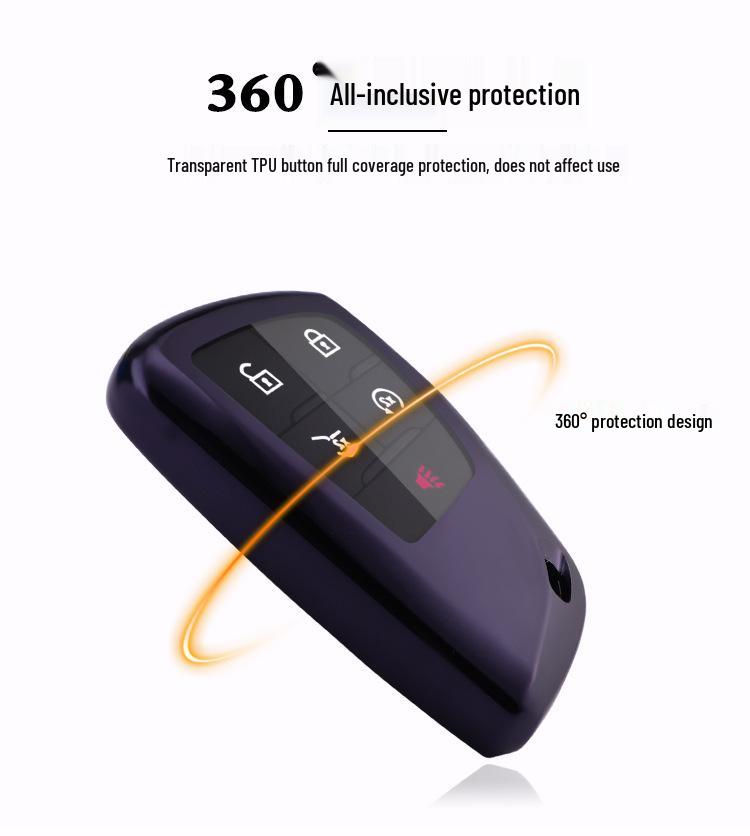 KAKTUS Kashi Ru Car Key Bag: Protective Shell for Buick Envision S Key.