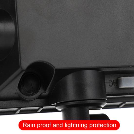 Wall Lamp Solar Energy Waterproof Solid Bright Low Power Consumption Illumination Wide Coverage Area Adjustable Heads Security LED Lights for Outdoor