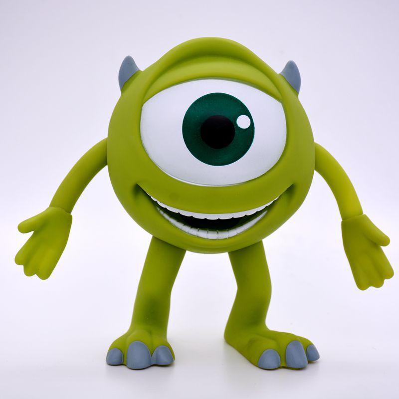 2styles Disney Monsters University Mike Wazowski Mr Q Money Pot Piggy Bank One Eyed Ornament Figure Model Toys Collection Doll