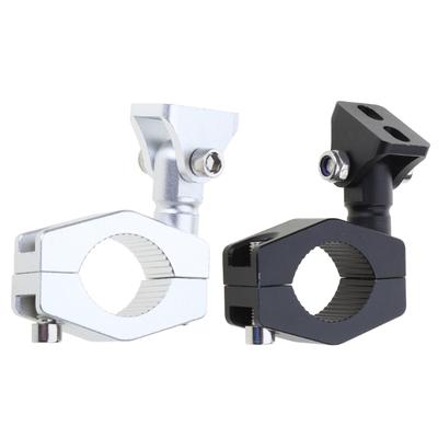 Σετ βάσης στήριξης Φωτιστικό LED μοτοσικλέτας Οριζόντιος σφιγκτήρας σωλήνας ράβδου Οροφής Στήριγμα προβολέα κλουβιού σε ρολό