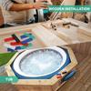 180 Colorful Plastic Leveling Shims in 6 Sizes for Furniture
