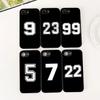 Lucky Number Football Basketball No 23 24 7 5 Cover for Samsung Galaxy S25 S24 S23 FE Ultra Plus S7 Edge S25+ S23+ A56 5G Case