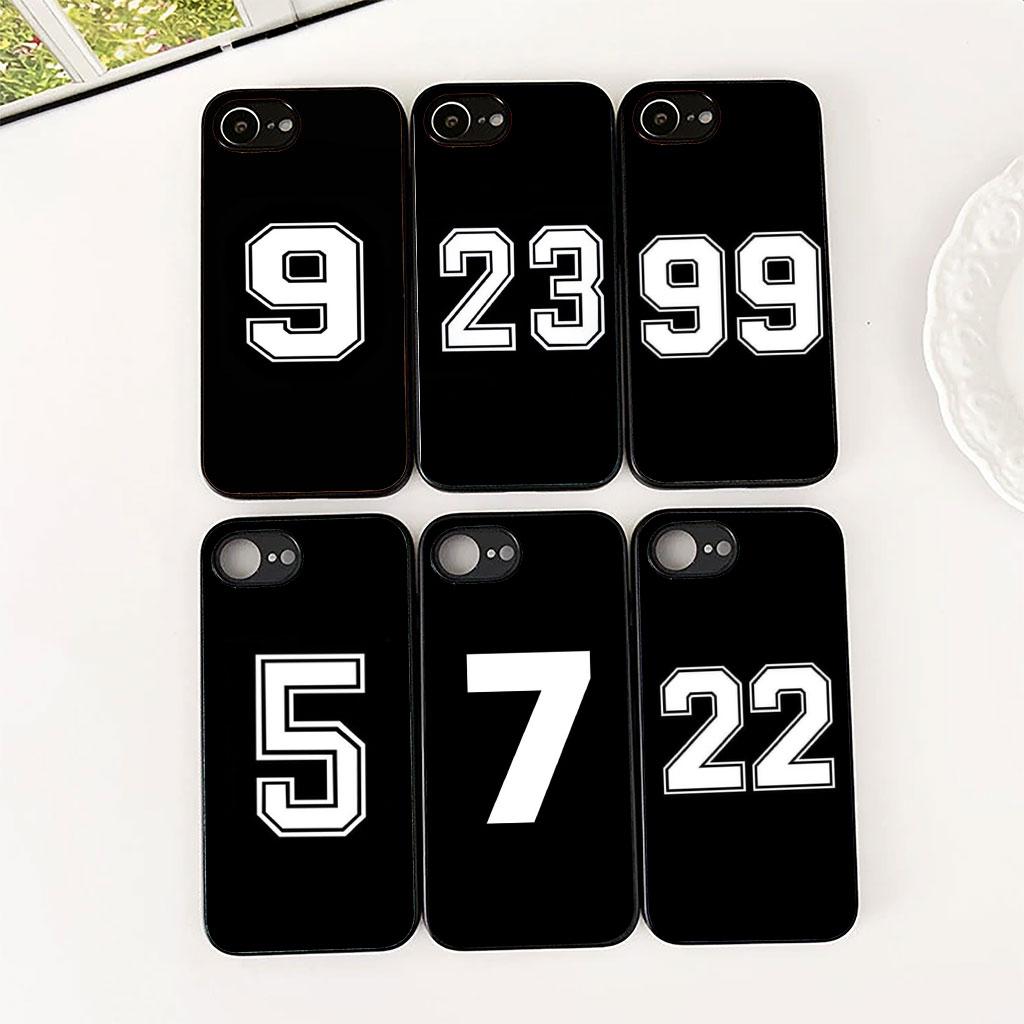 Lucky Number Football Basketball No 23 24 7 5 Cover for Samsung Galaxy S25 S24 S23 FE Ultra Plus S7 Edge S25+ S23+ A56 5G Case