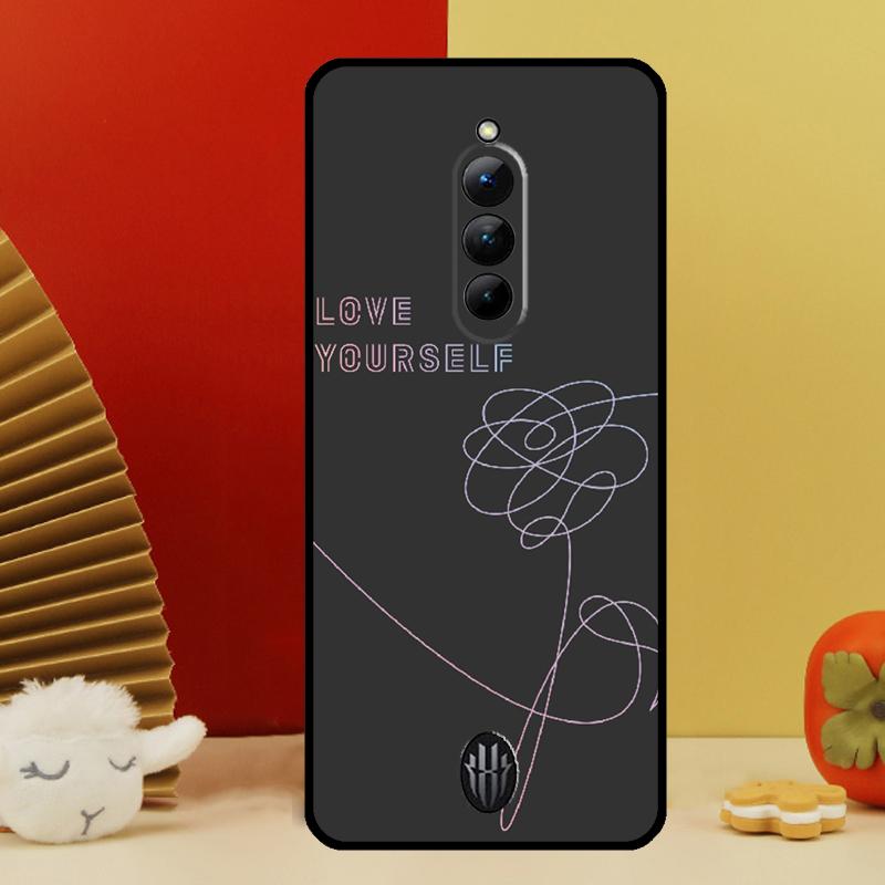 Love Yourself Case For Nubia Red Magic 10 Pro Plus 6 7 Pro 6S 7S 6R 5G RedMagic 9 8 8S 9S Pro Plus Cover
