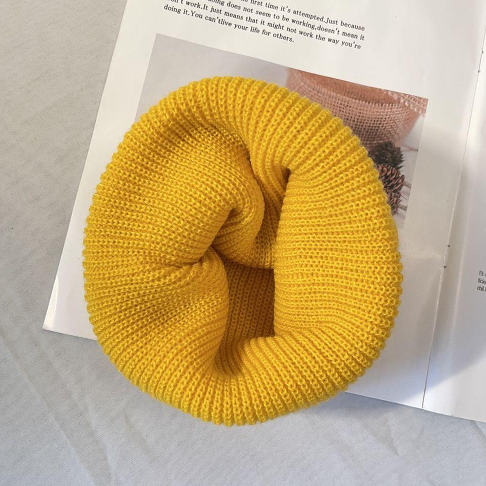 Street wear Solid Colors Knitting Beanie Women Skullies Hat Fashion Design Korean Style Hat