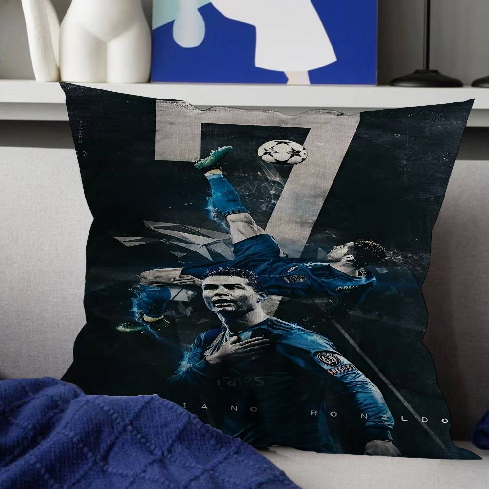 C-Cristiano R-Ronaldo CR7 Personalisierter Kissenbezug Kinderzimmer Wilde Party Deko Kissenbezug Kind Geburtstagsparty Geschenk