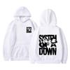 90s Alternative Metal Rock Band System of A Down Graphic Hoodie Men Women Casual Popular Sweatshirt Man Vintage Cotton Hoodies