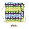 Pet Weave Hammock Woolen Thread Pet Cage Hanging Bed for Small Pets Flying Squirrel Chipmunk Parrot