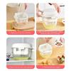 Coffee Yogurt Filter Makers Self-Made Greek- Yogurt Soybean Milk Cheese Whey Separator Water Draining Fine Mesh Strainer