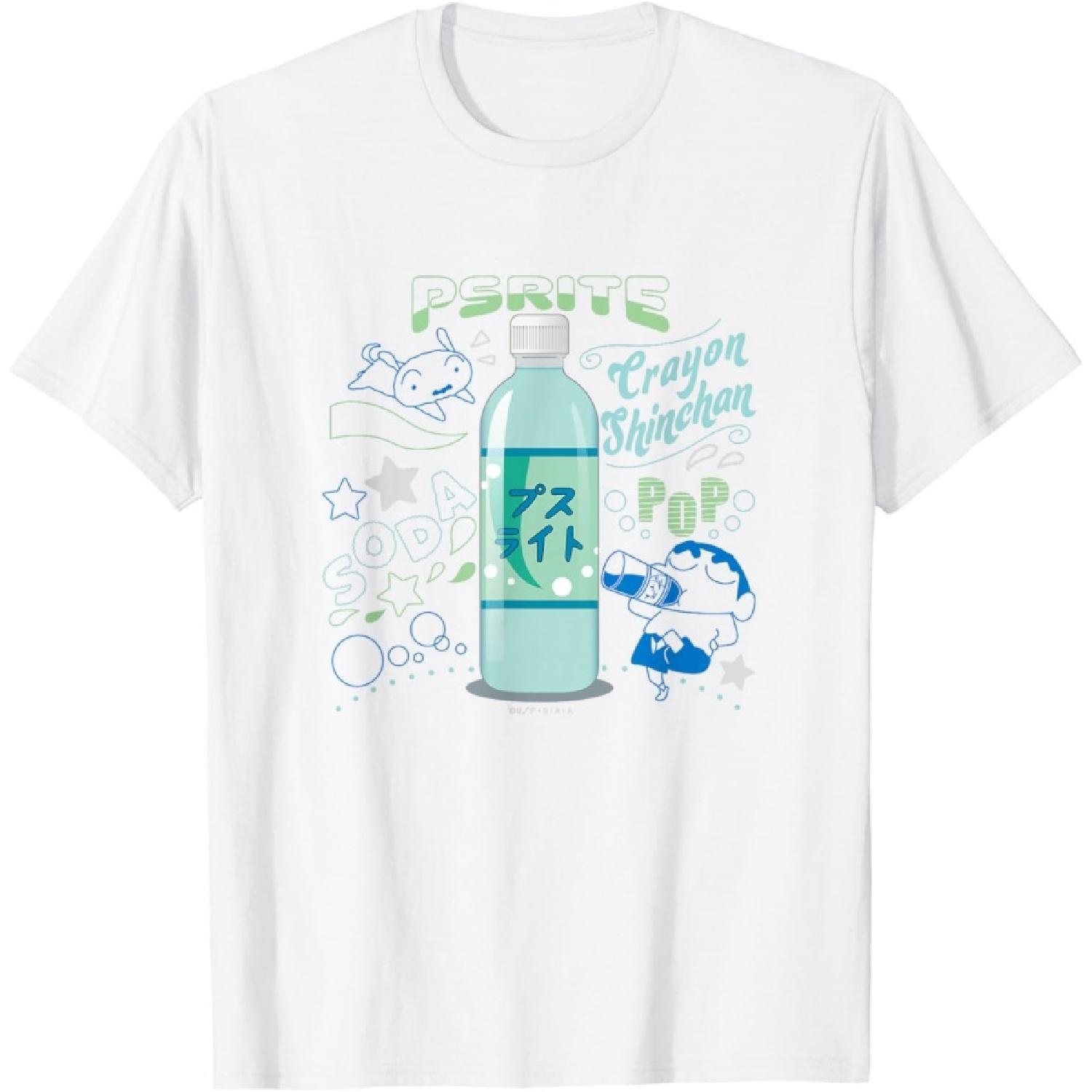 

Crayon Shin-chan Shin-chan and Pusuraito T-Shirt XXXXXL білий