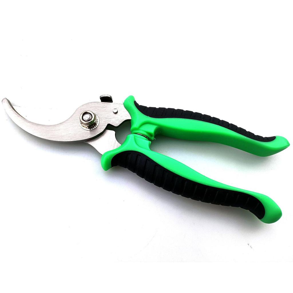 Stainless Steel Pruning Shears for Thick Branches, Floral Art, and Flowers