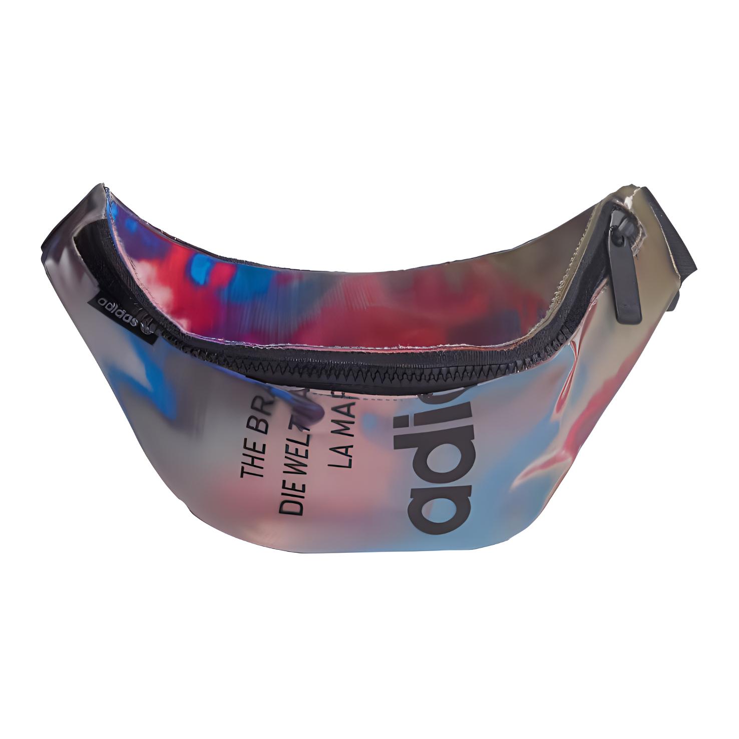 

New Adidas TPU Fanny Pack Sling Bags Regular Unisex Multicolor H17991 25.4*6.4*12.7CM