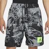 Jordan Flight Printed Loose Casual Drawstring Sports Shorts Men Bottoms Black CZ4750-010