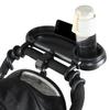 Lightweight Plastic Food Tray For Strollers Easy Setups Quick Cleaning Universal Pram Tray with Cup Phone Holder